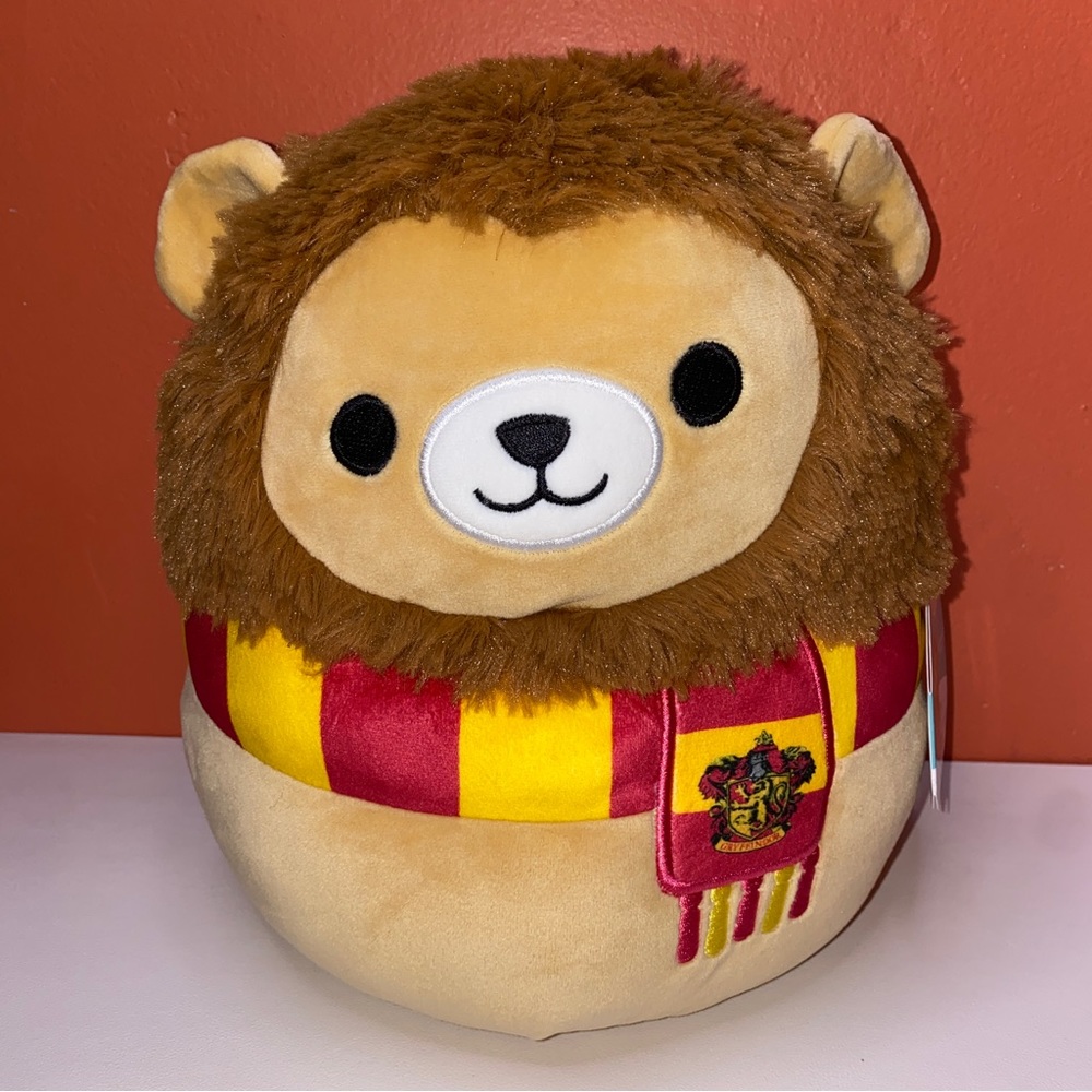 Squishmallow Harry Potter Gryffindor Lion 10”